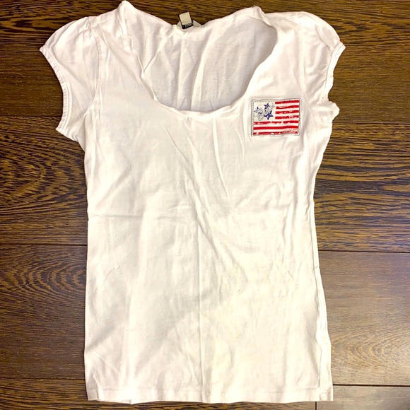 VINTAGE GUESS T-SHIRT TOP - Picture 4 of 5